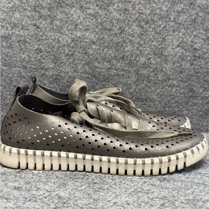 Isle Jacobsen Tulip Lace‎ Up Silver (38/8)